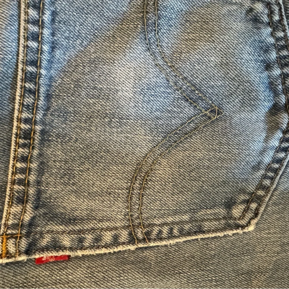 Levi's 505 Blue Straight Jeans Classic Style 40x29